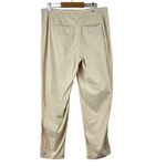 J.Jill Pants Womens Sz 6 Tan Straight Leg Stretch Cotton Flat Front Career Pants Photo 1