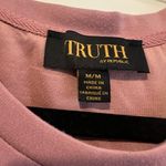 Truth By Republic Soft Maybe Pink Puff Sleeve Air Essential Feel Top M Size 8 Photo 3
