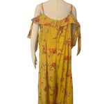 Anthropologie  Londonderry Yellow Floral Print Plus Size Boho Jumpsuit New Photo 7