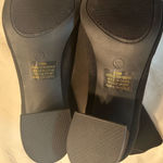 MIA  Black Knit Stretchy Slip on Ankle Booties Heels(Size 12) Photo 7