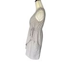 Freedom Trail Beige Linen Blend Wrap Dress Size M Sleeveless Tan Size M Photo 3