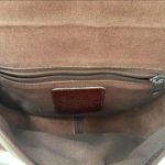 Brighton Vintage  Western Buckle Croc Shoulder Bag Photo 10