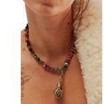 Free People  Ariana Ost Amara Pendant Necklace NWT Bohemian Gypsy Beach Statement Photo 11