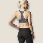 Adidas Techfit Climalite Sports Bra Gray Heather M Photo 8