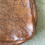 Patricia Nash  Map Print Leather Crossbody Bag Brown Vintage Adjustable purse Photo 11