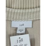 J. Jill Women’s 2X Beige Ribbed V Photo 4