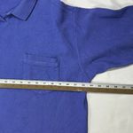 Patagonia Vintage ‎ Long Sleeve Polo Shirt Royal Blue Womens 12 Photo 6