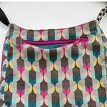 KAVU Pure Cotton Canvas Geometric Crossbody Bag Buckle Straps Hippie Casual Photo 3