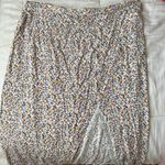 Tilly's Floral Skirt  Midi Slit Photo 0