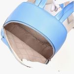 Michael Kors Jet Set Medium PVC Fashion Pocket Function Backpack Bag Blue New Photo 5