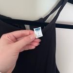 Old Navy  High-Neck Ruffle-Hem Maxi Black Dress Photo 5