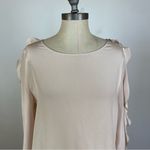 See By Chloe  Silk Blush Ruffle Chiffon Blouse Photo 2