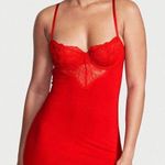 Victoria's Secret Lace Cupped Mini Slip Photo 0