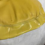 Nine & Co. Yellow Handbag Shoulder Bag Purse Faux Leather Retro Y2K Babydoll Photo 6