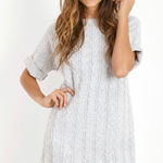 For Love & Lemons KNITZ Snow Day Oversized Sweater Grey Photo 0