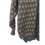 VINTAGE Vitabella Norway 1990's 90's| L | Mohair cardigan sweater floral Knit Black Size L Photo 1