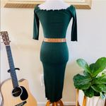 Heart & Hips 💚Hearts & Hips💚 Green Body-con Knit Dress Photo 2