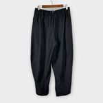 Halara  Casual Joggers Medium Black Pleated High Waisted Side Pocket Relaxed NWT Photo 3