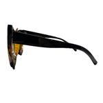Womens Cat Eye Sunglasses Black Tortoise‎ Round Frame Fashion Eyewear Photo 1