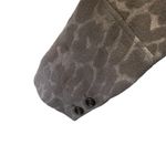 Rebecca Taylor  Wool Angora Blend Animal Print Peplum Jacket Blazer‎ Tan Size 6 Photo 3