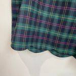 Talbots Plaid Wool Blend Academia School Preppy Scallop Hem Skirt Size 8 Photo 7