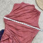 ZARA NWT  Women’s Sleeveless High Neck Ombre Shirred Tulle Midi Bodycon Dress XXL Photo 12