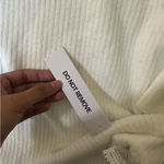 Princess Polly  “Sonelle” White Knit Sweater Dress Turtleneck Mini Photo 2