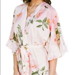 Plum Pretty Sugar floral‎ robe size small Pink Photo 2