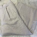 Banana Republic  Linen Blend Oatmeal Wide Leg Pants – Size Large Photo 5