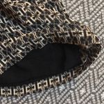 ZARA Ruffle Sheer Geo Print Button Romper Jumpsuit Large Contrast Kaleidoscope Photo 7