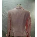 Kasper Women Career Skirt suit Size 10 Pink Satin Three Button Up Top Photo 14