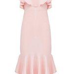 Likely 499  revolve pink ruffle midi dress Photo 2