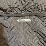 Ralph Lauren Lauren  Black Basket Weeve Hooded Quilted Jacket Photo 6