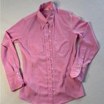 Levi's Levi’s Women’s Pink Silky Button Down Longsleeve Shirt XS Photo 1