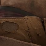 J.Crew "Sawyer" Brown Leather Suede Stacked Heel Side-Zip Ankle Boots Booties Photo 7