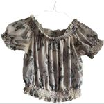 Show Me Your Mumu Everlasting Rose Gigi Smocked Top Size Small Bohemian Floral Photo 1