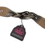 Paparazzi Rhinestone Bring on the Bling Multi-Layer Bracelet Western Boho Brown Photo 1