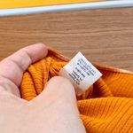 Show Me Your Mumu Orange Turtleneck Bodysuit - Small Photo 8