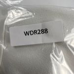 Calvin Klein Elegant Winter White Cream Draped Cowl Neck Sheath Dress Size 14 Photo 11