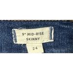 Madewell  Women's 9” Mid-Rise Skinny Denim‎ Jeans Pendale Wash Blue 24 Photo 1