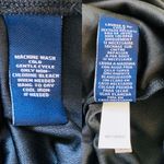 CHAPS Dress 24/24W Black Cream V-Neck Cap Sleeves Stretch New Photo 4