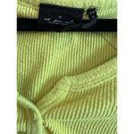 Out From Under Bright Lime Green Cropped Long sleeve top M Photo 5