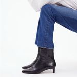 Nordstrom NEW  Arazio Kitten Heel Bootie Black Photo 10