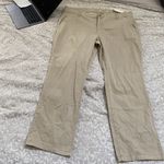 st. john's bay Women's Relaxed Fit Girl Friend Chino Pant Photo 4