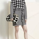 Farm Rio NWT RARE  Fringe Black and Grey Wool Mini Dress Photo 1