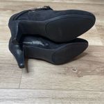 Karen Scott  Women's Black Faux Suede Melanni Stacked Block Heel Ankle Boots sz 9 Photo 7