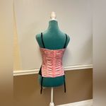 Frederick's of Hollywood Y2K Frederick’s of Hollywood Pink & Black Lace Bustier Corset – Size 32 Photo 2