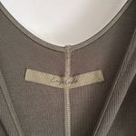 Enza Costa Ribbed Midi Tank Dress Stretch Casual Dark Green Size M Photo 3