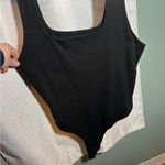 A New Day Black Tank Top Sleek and Simple bodysuit Photo 1