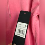 Bebe X CIARA COLLECTION Pink Velour Hoodie with Rhinestones size large Photo 6